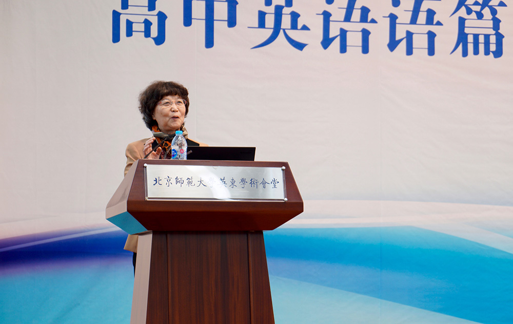 图12-王蔷教授发言